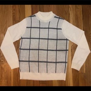 Mini Turtleneck Striped Sweater